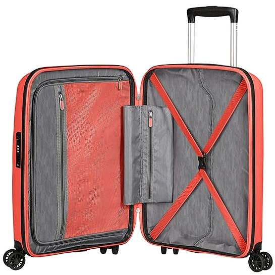 Cestovný kufor American Tourister Bon Air DLX Spinner 55/20 Flash Coral ...