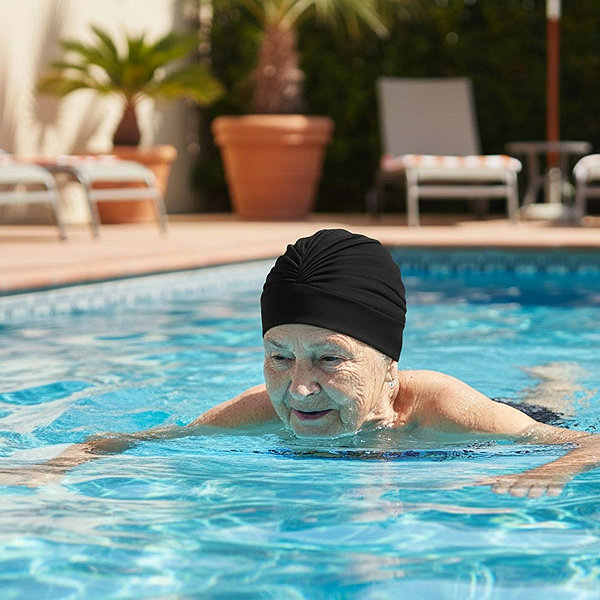 Aqua Speed Turban Cap, women's, black .