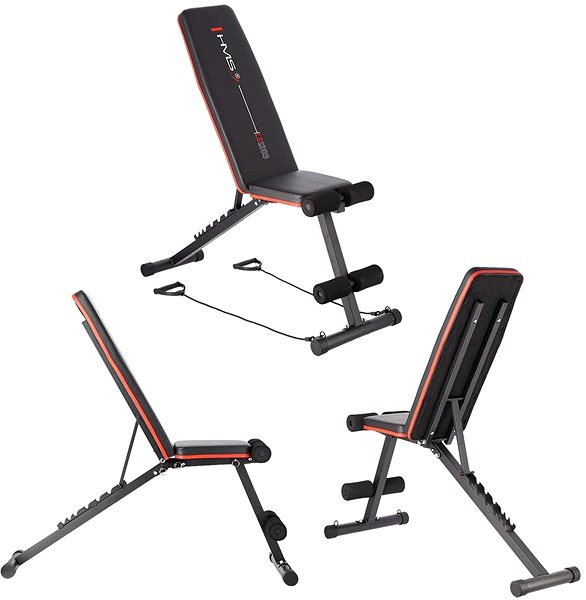 Weight bench HMS LS1203 adjustable.