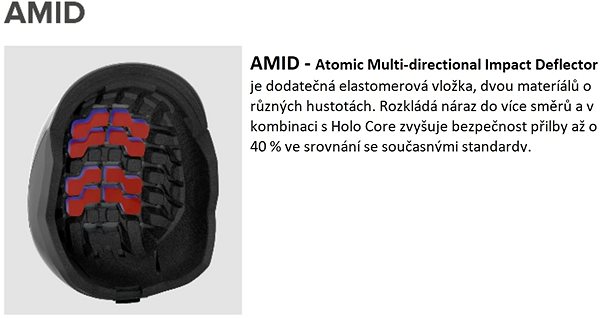 Sísisak Atomic Four Amid Black XL méret (63-65 cm) ...