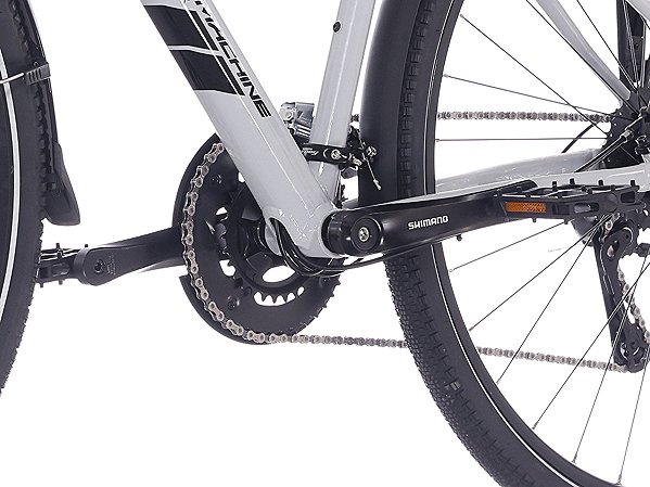 Rock Machine ROKK 40 - M Gloss Limerock grey city bike.