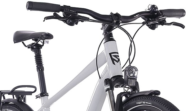 Rock Machine ROKK 40 - M Gloss Limerock grey city bike.