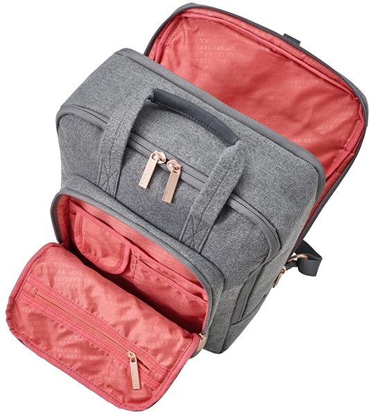 Mestský batoh Titan Barbara Backpack Grey Vlastnosti/technológia
