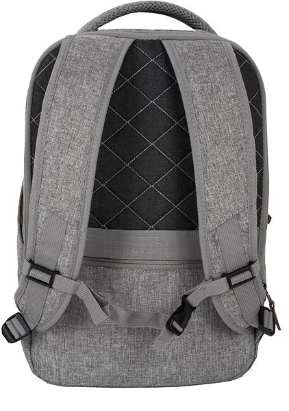 Mestský batoh Travelite Basics Safety Backpack Light grey Zadná strana