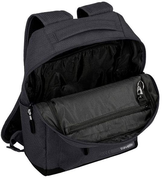 Mestský batoh Travelite Kick Off Backpack M Anthracite Vlastnosti/technológia
