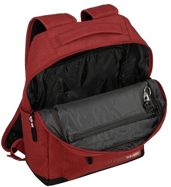 Mestský batoh Travelite Kick Off Backpack M Red Vlastnosti/technológia