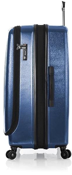 Cestovní kufr s TSA zámkem Heys EZ Access L Cobalt Boční pohled