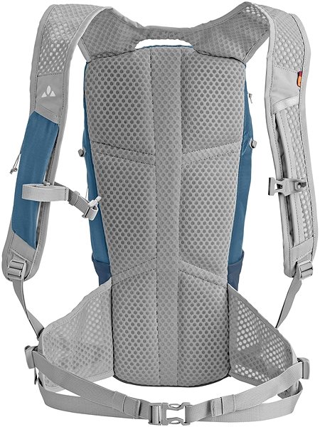Sportovní batoh Vaude Uphill 16 LW Washed blue Zadní strana