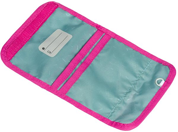 Wallet BAAGL Wallet for neck Flamingos .