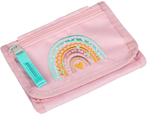 BAAGL Wallet Neck wallet Rainbow pink .