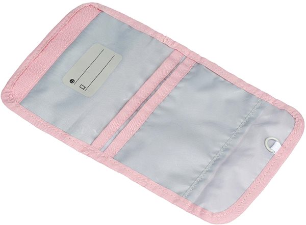 BAAGL Wallet Neck wallet Rainbow pink .