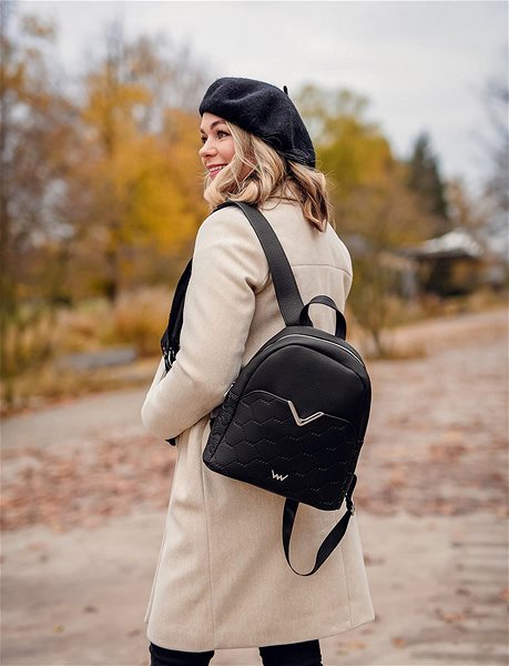 Backpack Vuch Arlen Fossy Black .