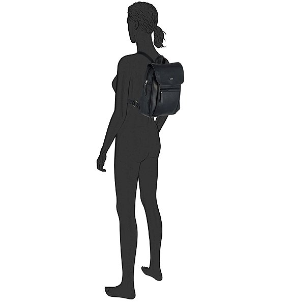 Gabor Mina Backpack M black .