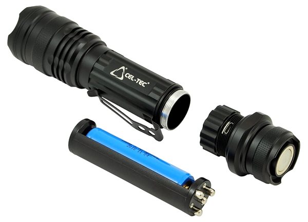 Flashlight CEL-TEC FLZA-375 APOLLO Features/technology