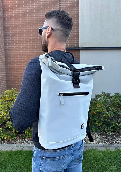 Backpack BERTOO Backpack Martino grey .