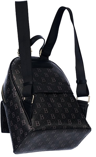 Backpack BERTOO Backpack Alessia black logo .