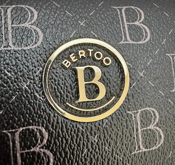 Backpack BERTOO Backpack Alessia black logo .