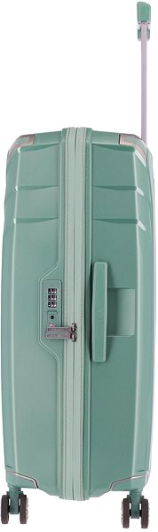Travelite Elvaa 4w L Green suitcase .