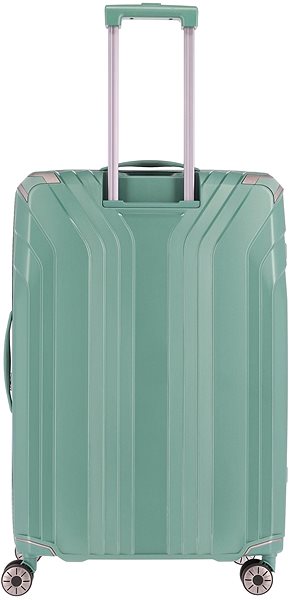 Travelite Elvaa 4w L Green suitcase .