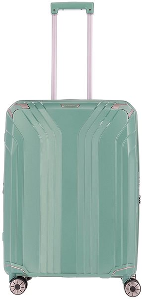 Travelite Elvaa 4w M Green suitcase .