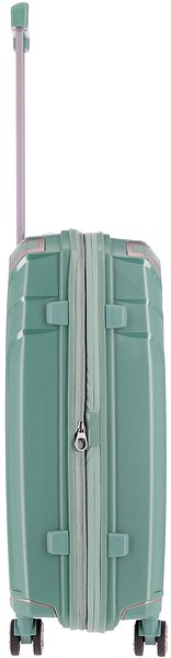 Travelite Elvaa 4w M Green suitcase .