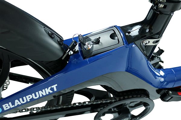 Elektrobicykel Blaupunkt Fiete 20 Zoll Desgin E-Folding bike cosmos-blue-black ...