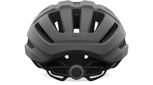 GIRO Isode II Mat Titanium/Black Bicycle Helmet.