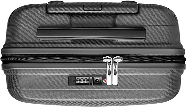 Travel suitcase BLUMOONKY Deck case grey S 55cm .