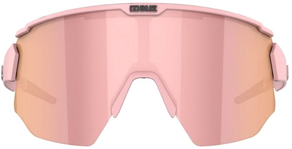 Kerékpáros szemüveg BLIZ - BREEZE Matt Pink Brown w Rose Multi Cat.3 + Pink Cat.1 - 52102-49 Képernyő