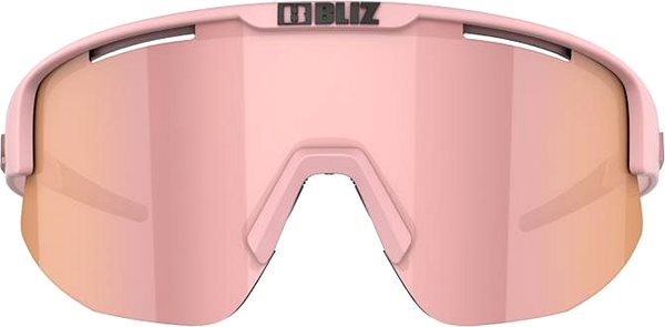 Kerékpáros szemüveg BLIZ - MATRIX Matt Powder Pink Brown w Rose Multi Cat.3 - 52104-49 Képernyő