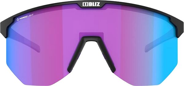 Kerékpáros szemüveg Bliz Hero Matt Black - Violet w Blue Multi Nordic Light Cat.2 ...