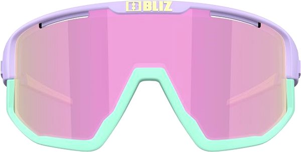 Kerékpáros szemüveg Bliz Fusion Matt Pastel Purple Brown w Pink Multi Cat.3 ...