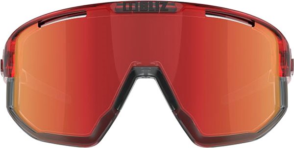 Kerékpáros szemüveg Bliz Fusion Transparent Red Brown w Red Multi Cat.3 ...