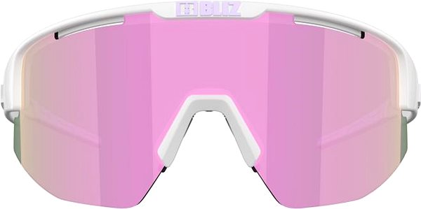 Kerékpáros szemüveg Bliz Matrix Matt White Brown w Pink Multi Cat.3 ...