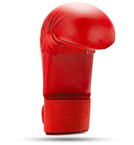 Boxing gloves DBX BUSHIDO DBX-KM Karate gloves S red .