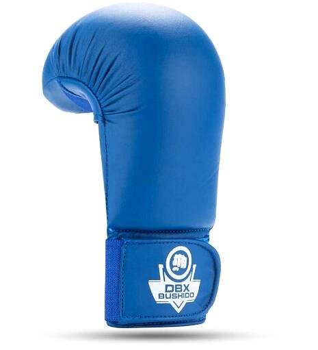 Boxing gloves DBX BUSHIDO DBX-KM Karate gloves S blue .