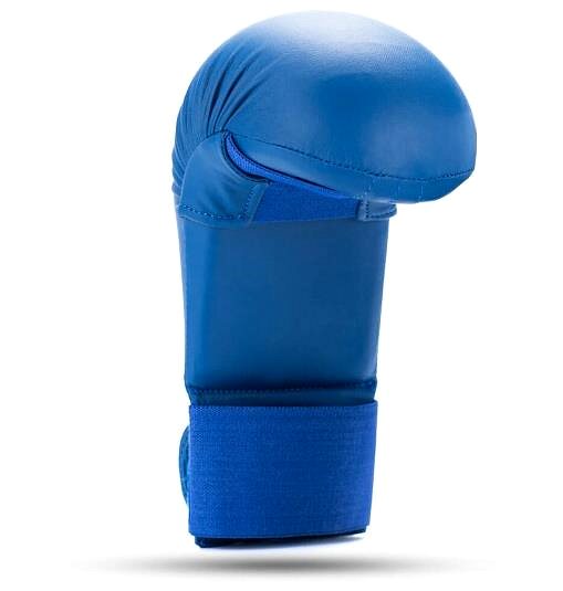 Boxing gloves DBX BUSHIDO DBX-KM Karate gloves S blue .