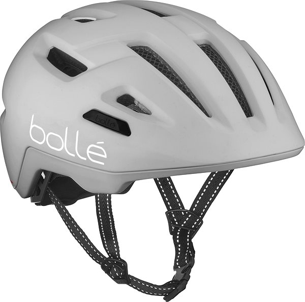 Kerékpáros sisak Bollé Stance Matte Grey Oldalnézet