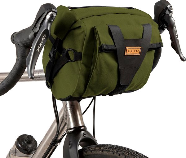 Bike bag Restrap Bar Pack handlebar bag - olive .