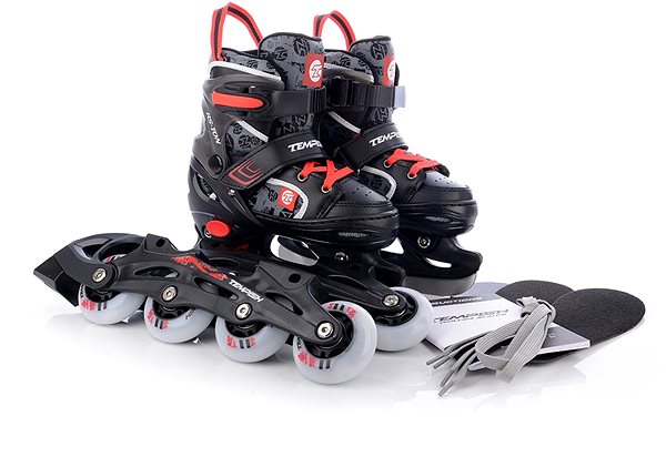 Ice skates TEMPISH RS TON DUO LED size 30-33 .
