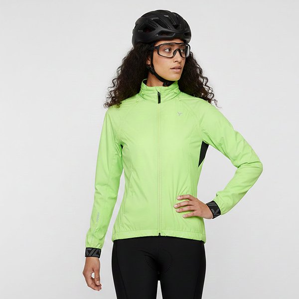 Bike jacket SILVINI Vetta WJ1623 green, XS .
