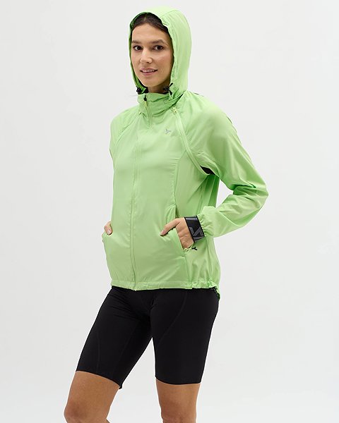 Bike jacket SILVINI Vetta WJ1623 green, XS .
