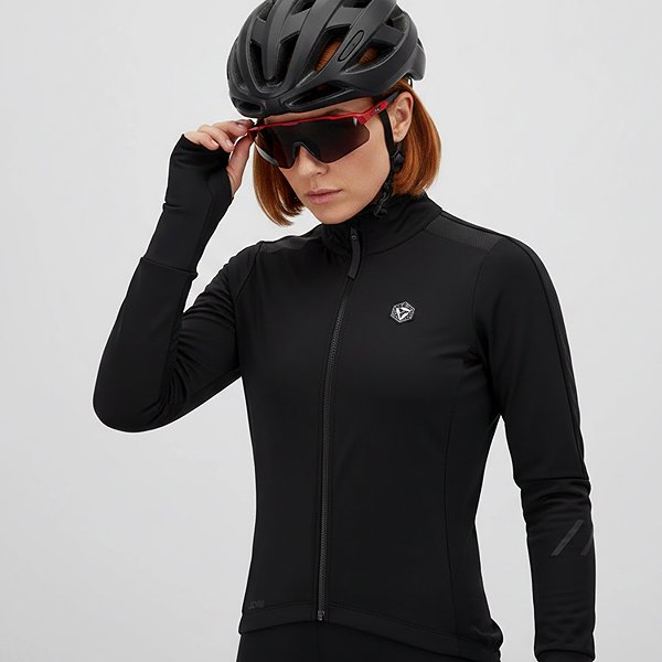 Bike jacket SILVINI Ghisalla WJ2114 black - white, XS .
