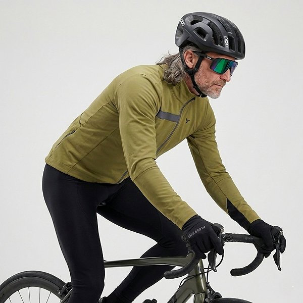 Bike jacket SILVINI Tempesto MJ2115 olive, - black, S .