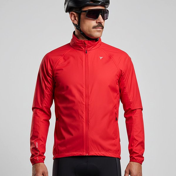 Bike jacket SILVINI Vetta MJ1612 red - cloud, S .