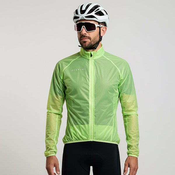 Bike jacket SILVINI Montilio MJ1601 green, S .