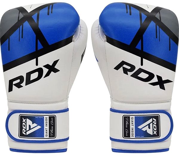 Boxing gloves RDX Boxing gloves F7 Ego blue 8 oz .