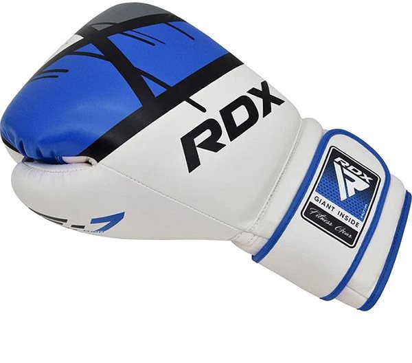 Boxing gloves RDX Boxing gloves F7 Ego blue 8 oz .