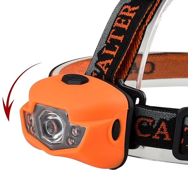 Headlamp Calter MID 3W-110lm Features/technology