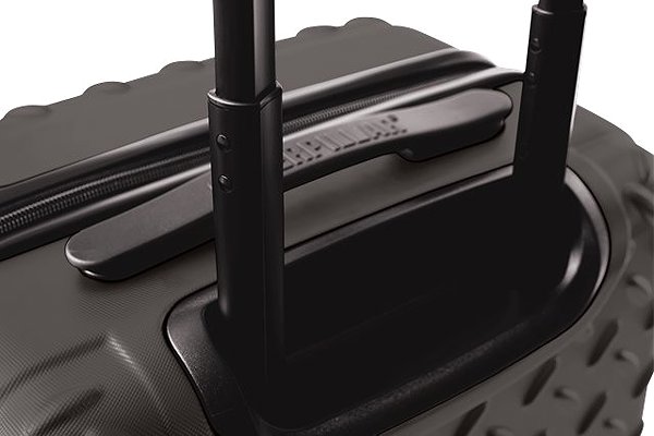 CAT Industrial Plate travel case, titanium grey S .